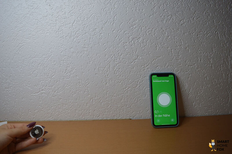 Apple AirTag genaue Suche